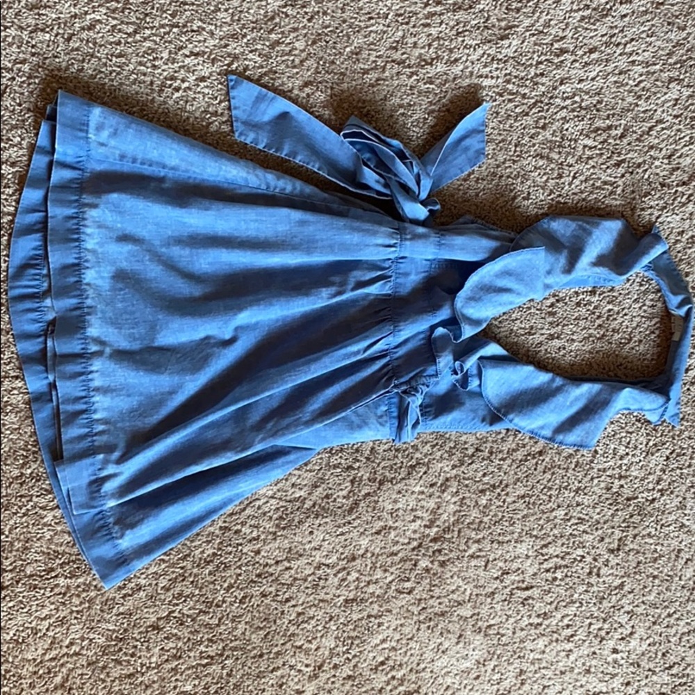 Guess Chambray Wrap Dress